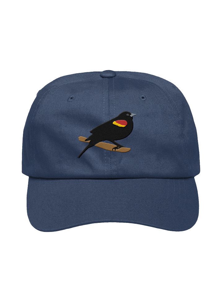 Red-winged Blackbird Embroidered Dad Hat | Marsh Bird Cap | Bird Lover Gift product image (9)