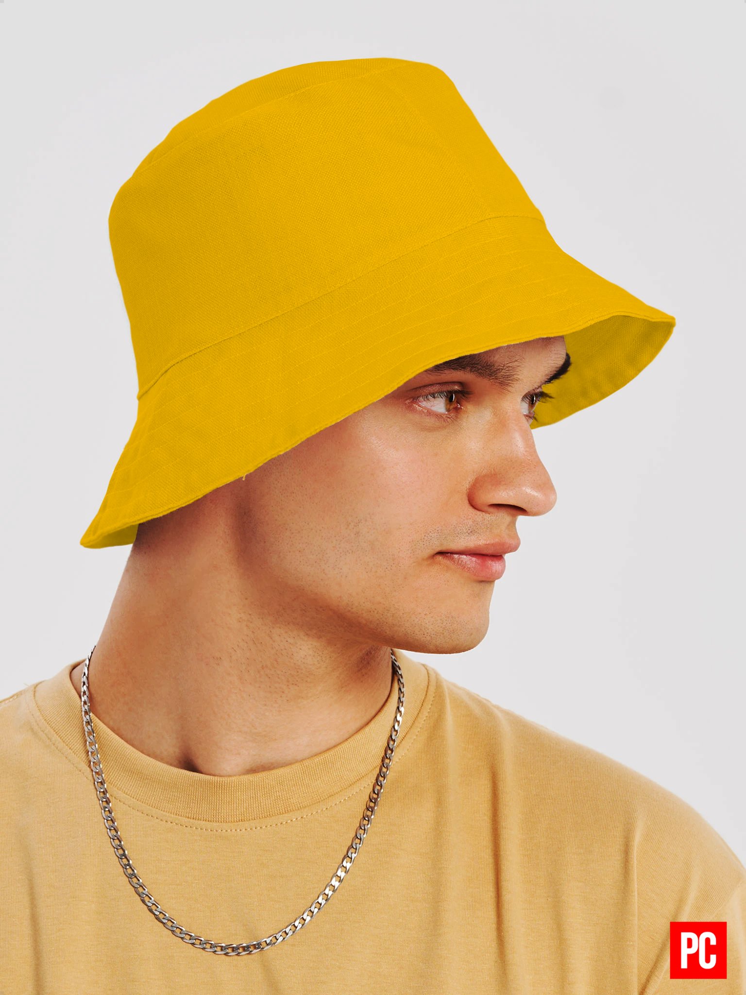 Plain Color Amber Bucket Hat product image (2)
