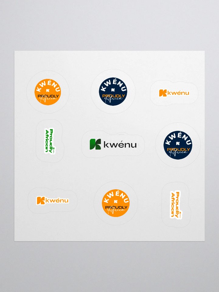 Kwenu African Kiss Cut Stickers product image (4)