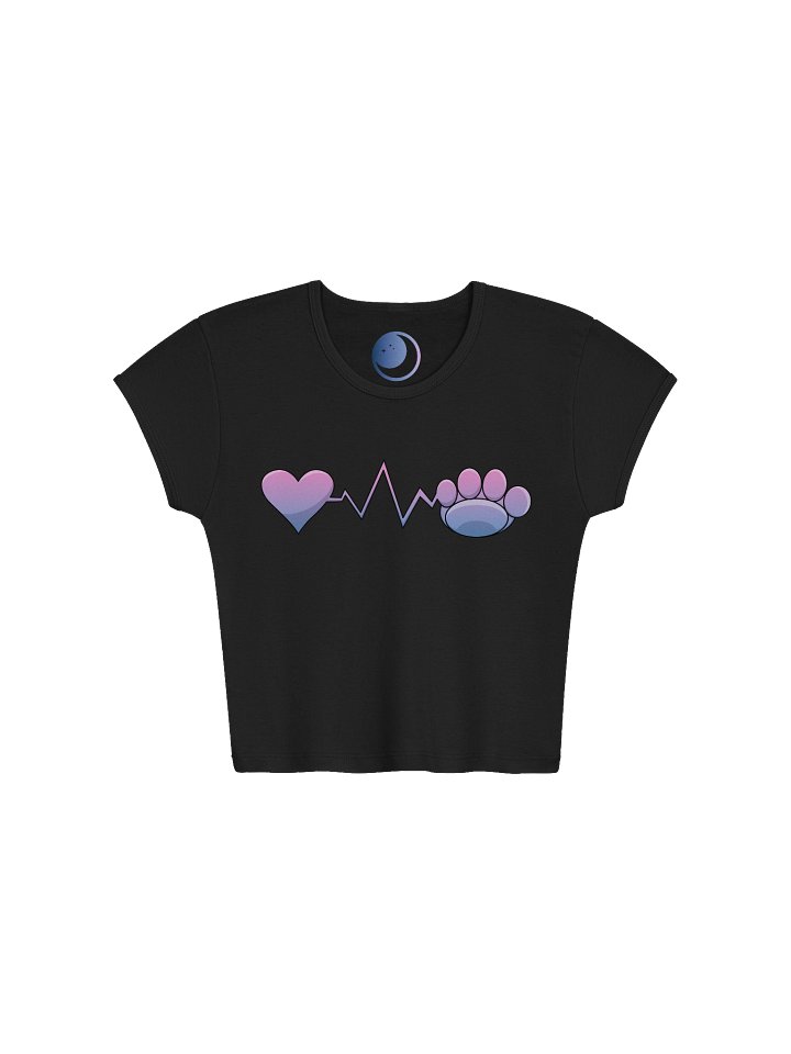 MooMoo Heart-Paw Crop-Top (Original) product image (1)