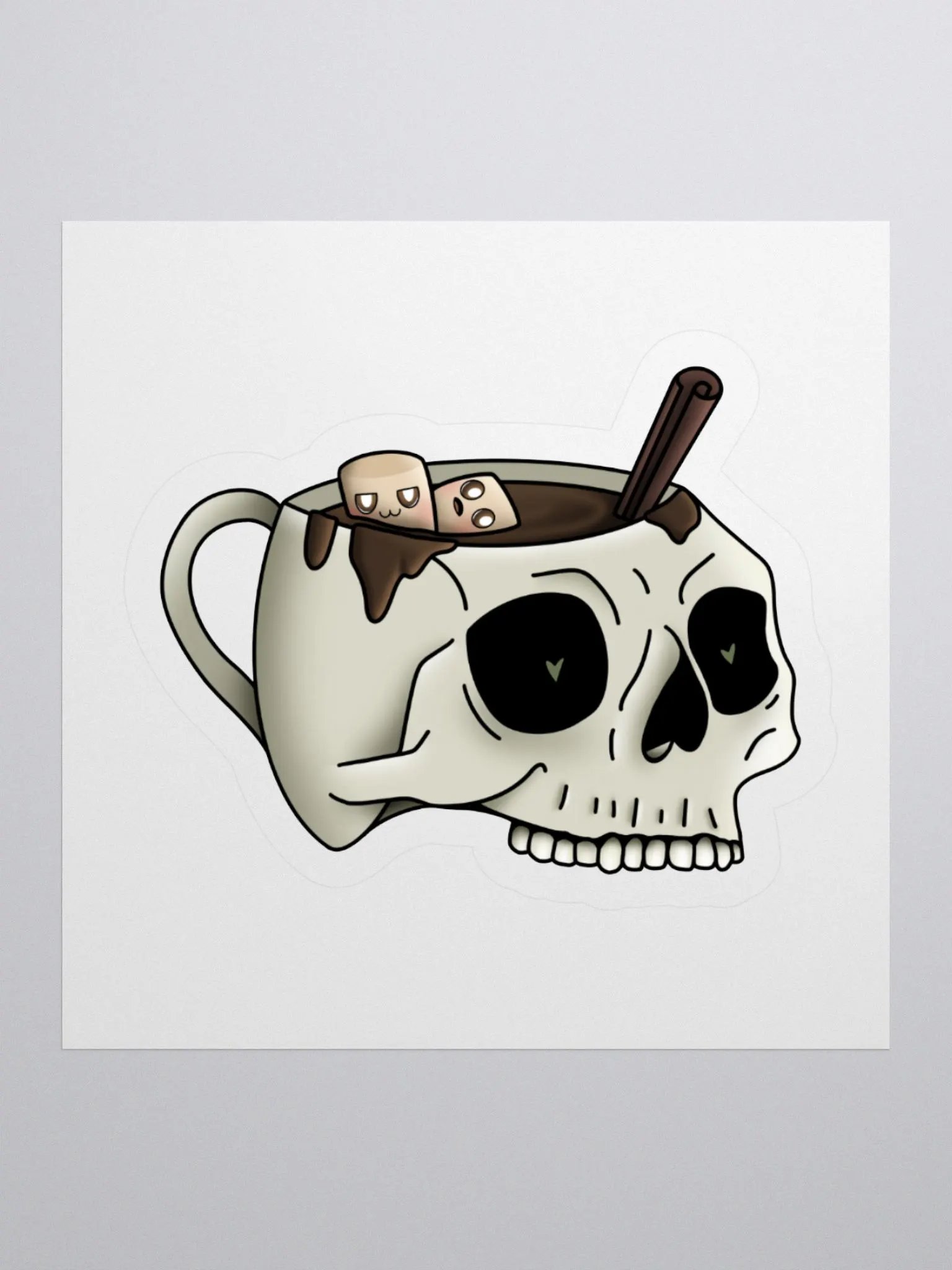 'instantcoco' Logo Sticker product image (1)