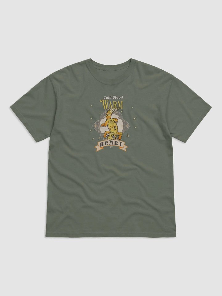 Cold Blood, Warm Heart Leopard Gecko Shirt product image (2)