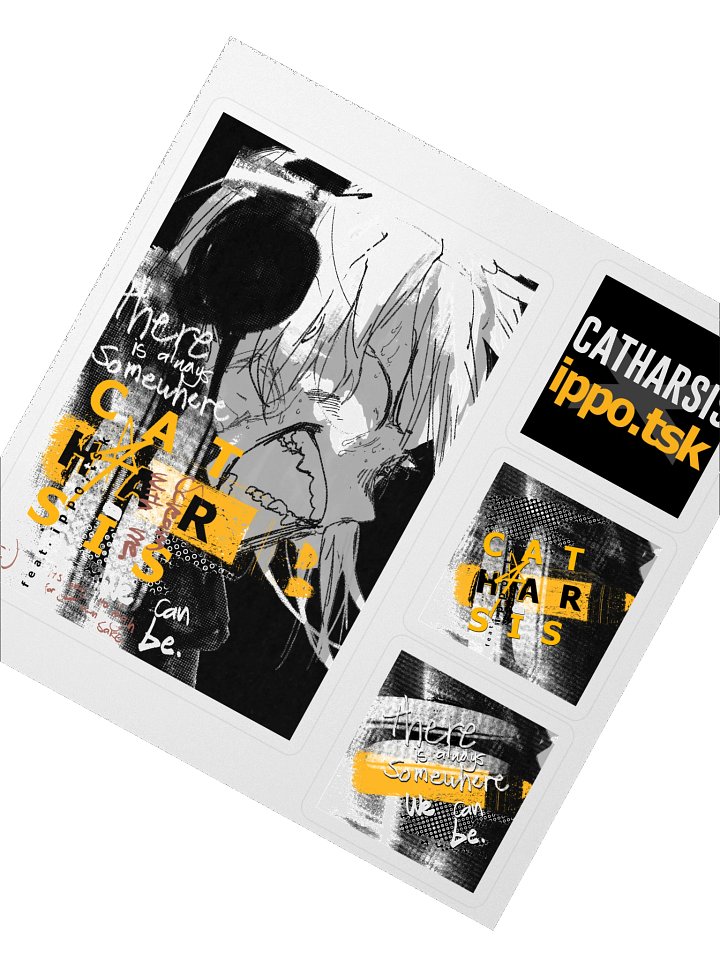 Catharsis x ippo.tsk Sticker Sheet product image (2)