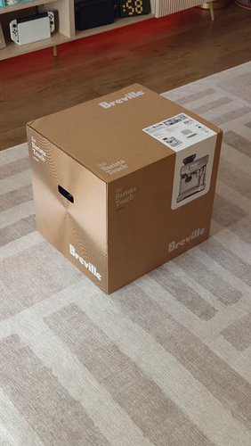 Unboxing the @breville Barista Touch my wife got us! This is the beginning of a whole new hobby rabbit hole ☕ Might have to s...