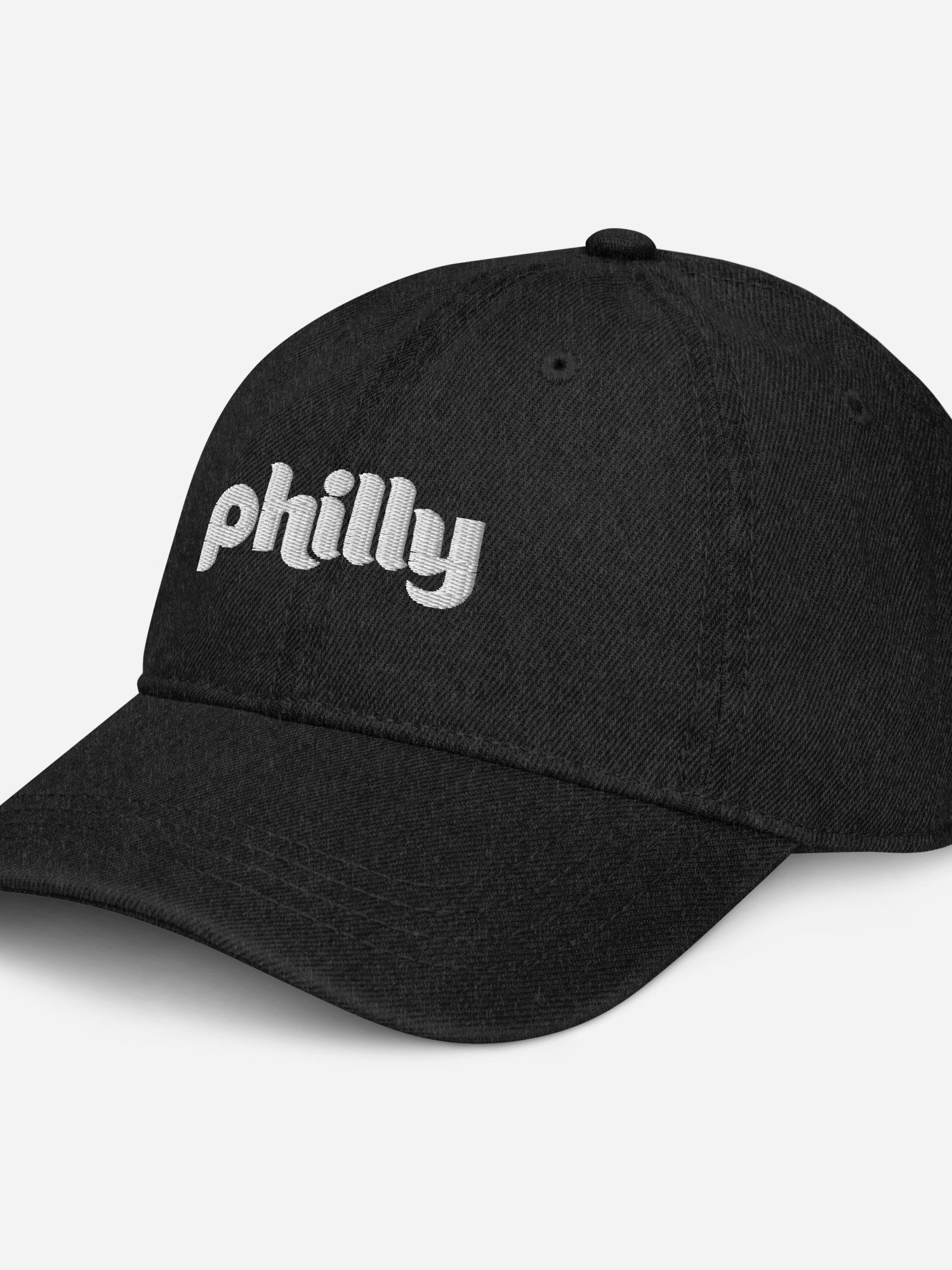 Philly Denim Cap | 100% Cotton product image (5)