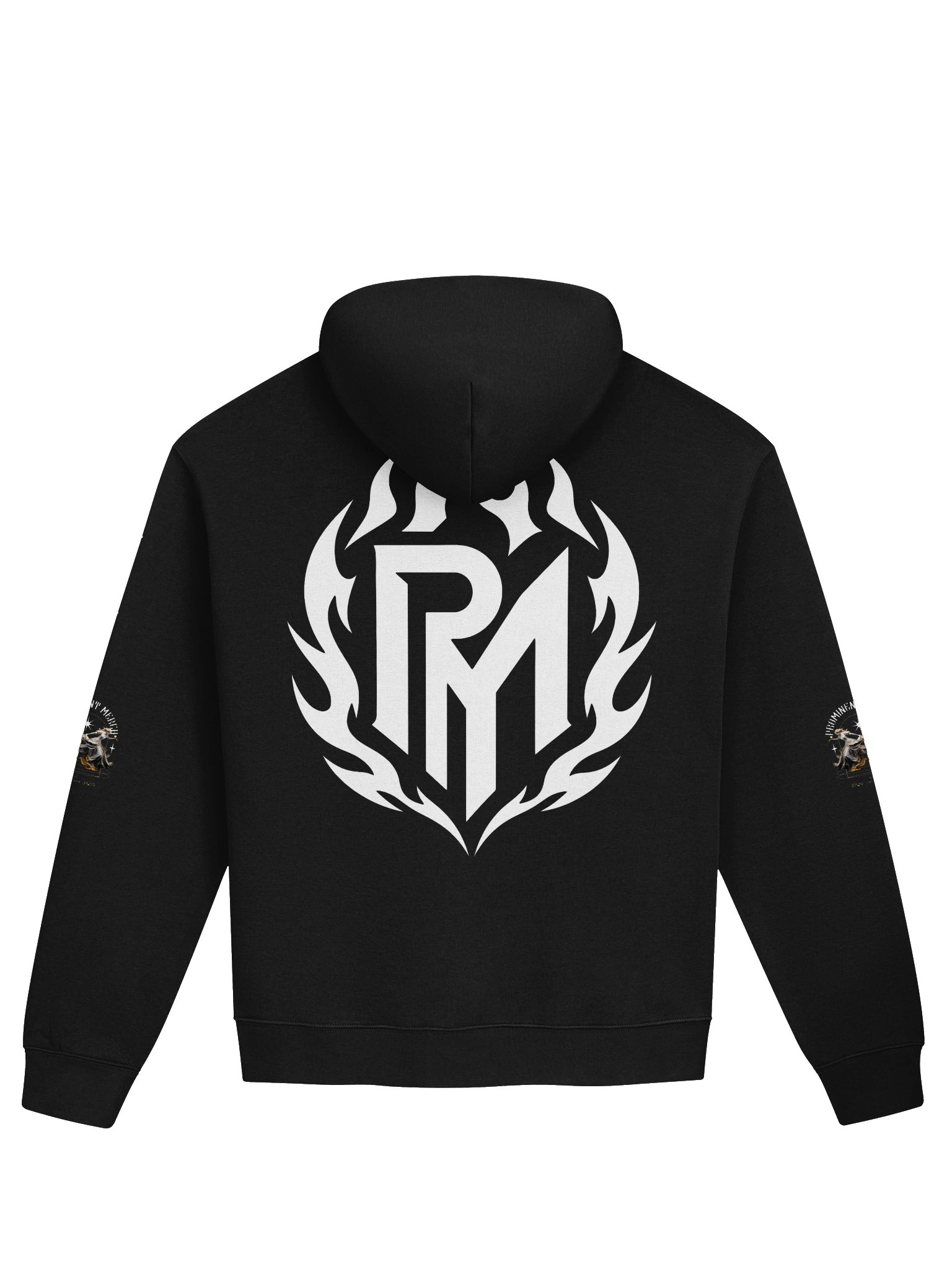 Aggressive Pit Bull Graphic Relaxed Hoodie product image (7)