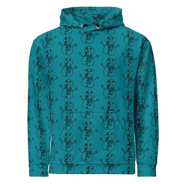 Happy Snowman Hoodie All-Over Print product image (1)