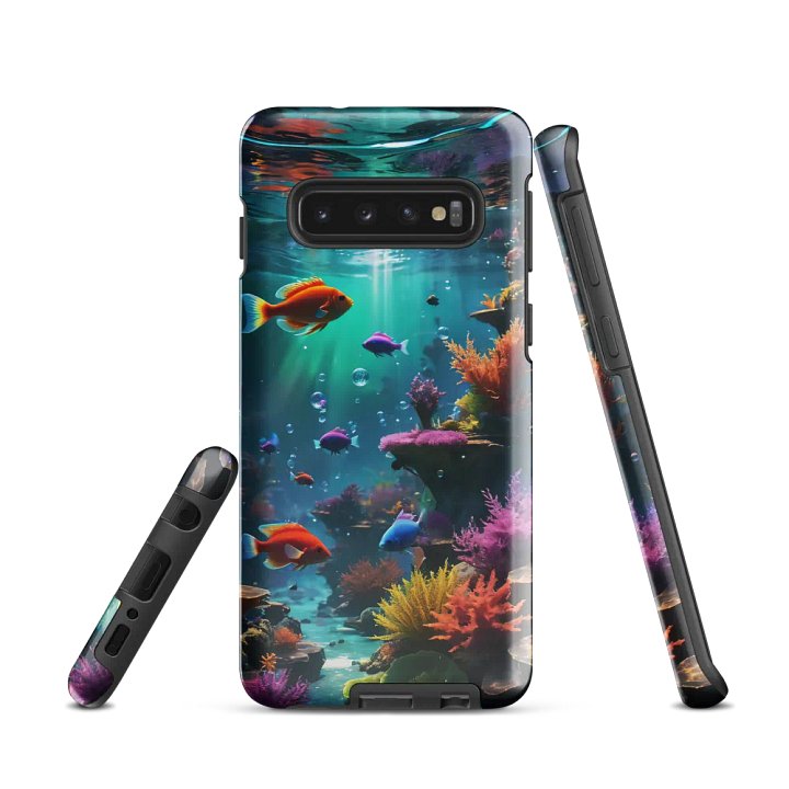 Underwater Paradise Samsung Tough Case - Vibrant Coral Reef Design product image (1)