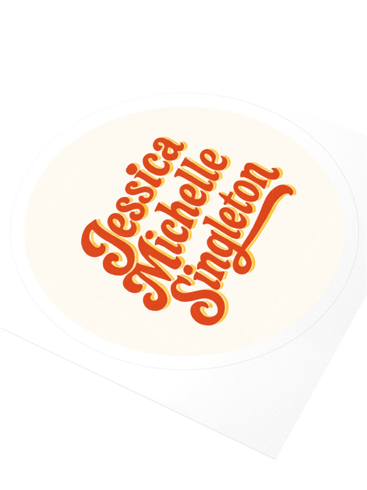 Jessica Michelle Singleton Western Sticker product image (7)