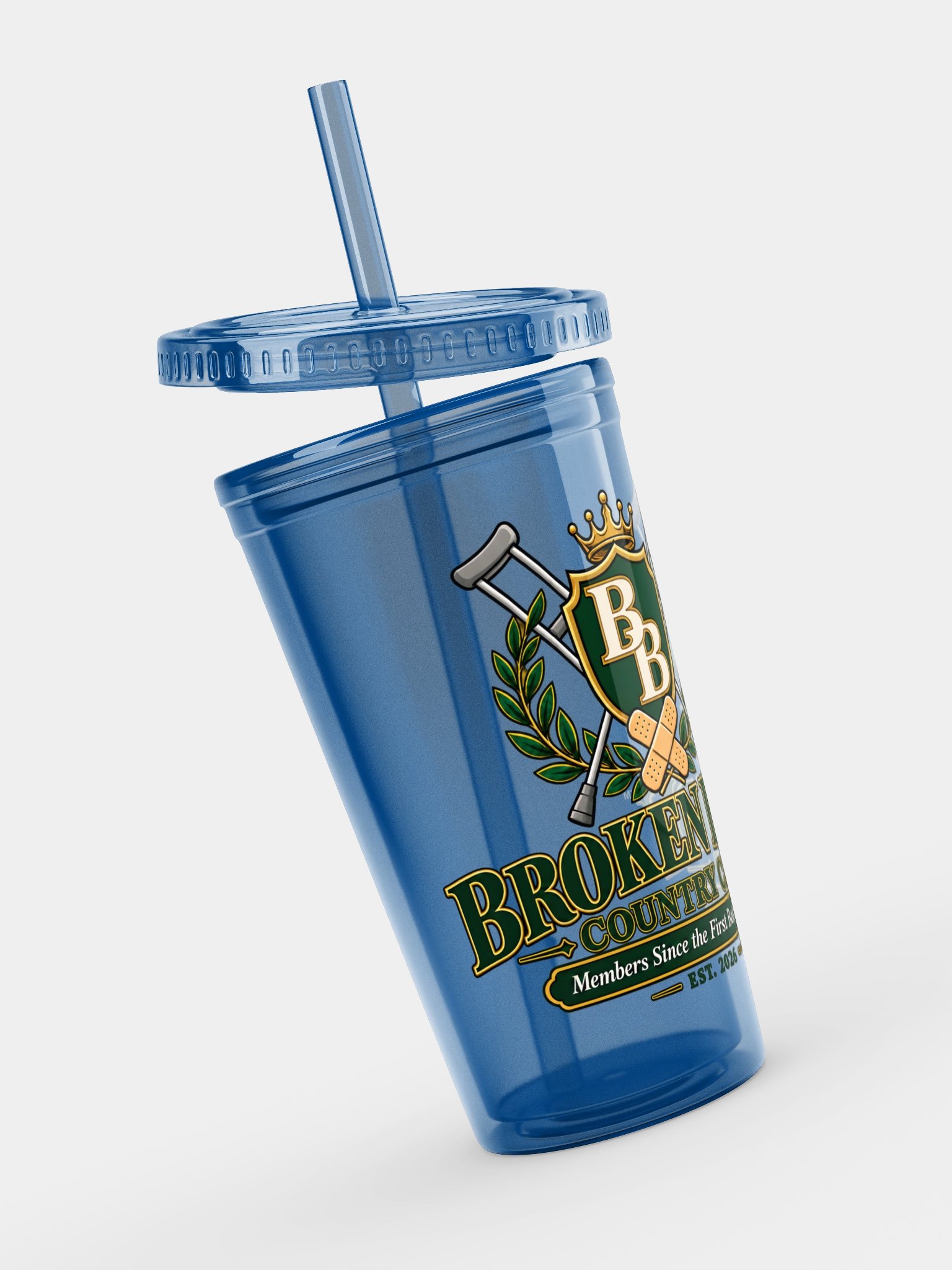 Golf Tumbler — Broken Body Country Club Iced Coffee Cup | Broken Body™ product image (5)