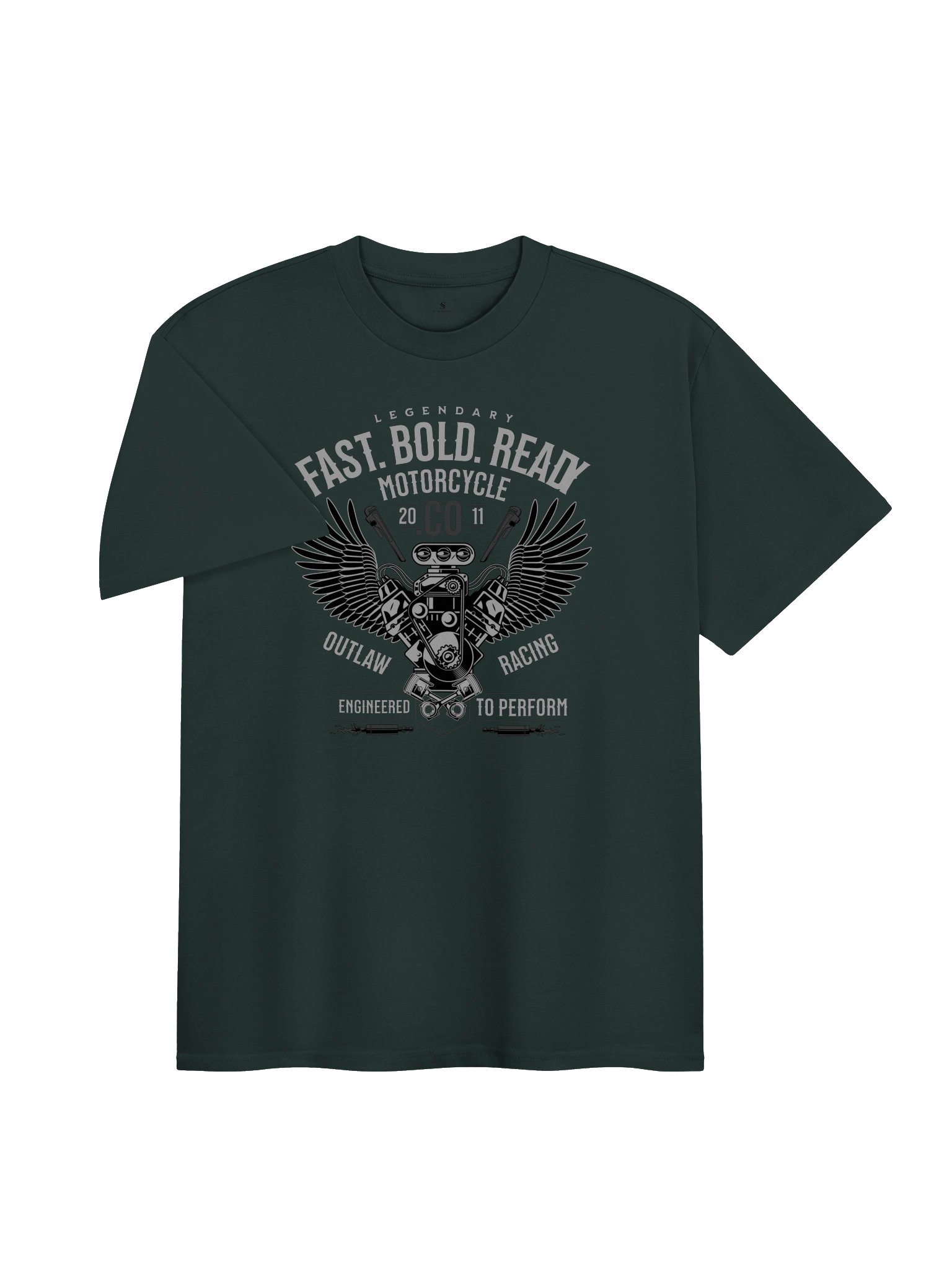 Legendary Motorcycle Outlaw Racing Tee product image (30)