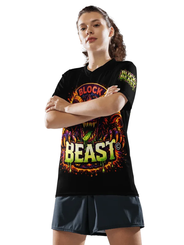 LIMITED EDITION - CNX Core All-over print Unisex Tee — Block Beast 002 product image (4)