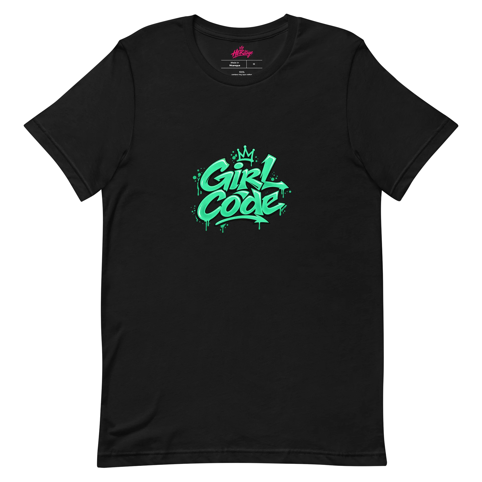 HERitage Girl Code Short Sleeve In Green product image (3)