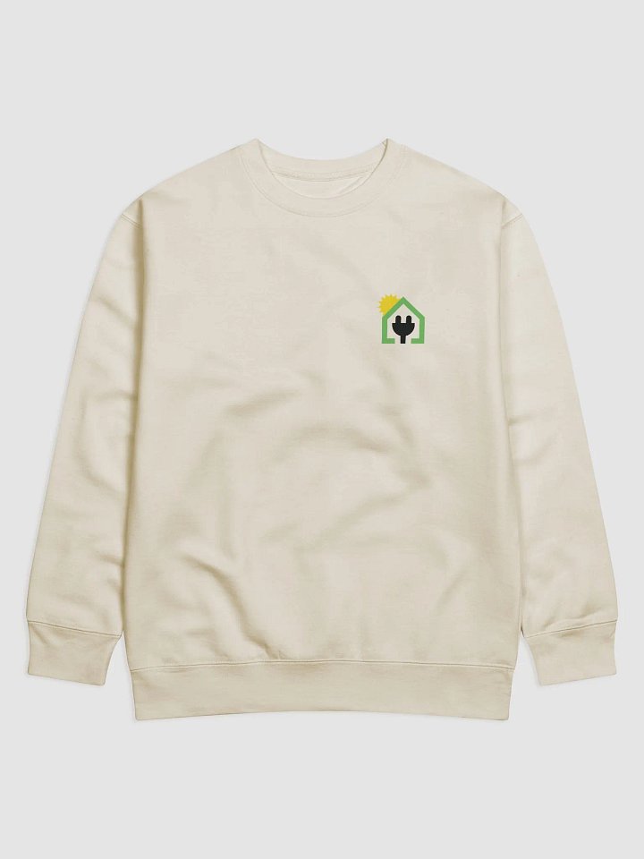 Plug It In Solar High-Quality Premium Sweatshirt product image (4)