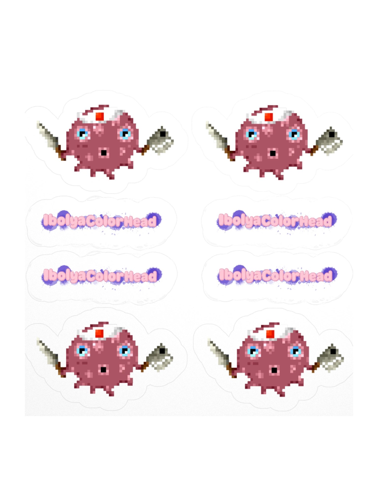 Ollie The Octopus Stickers product image (1)