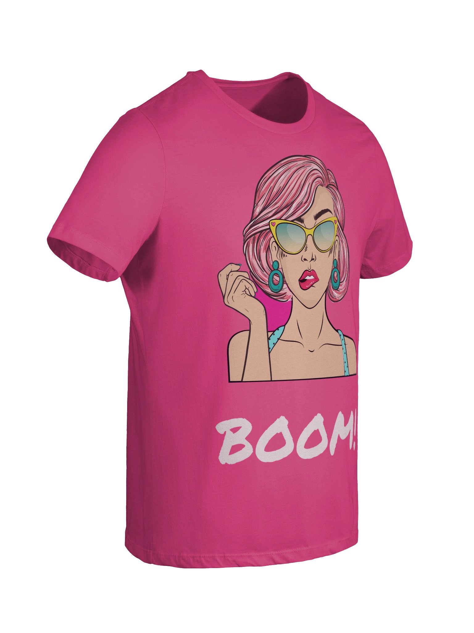 Boom Babe Pop Art Women's Tee product image (6)