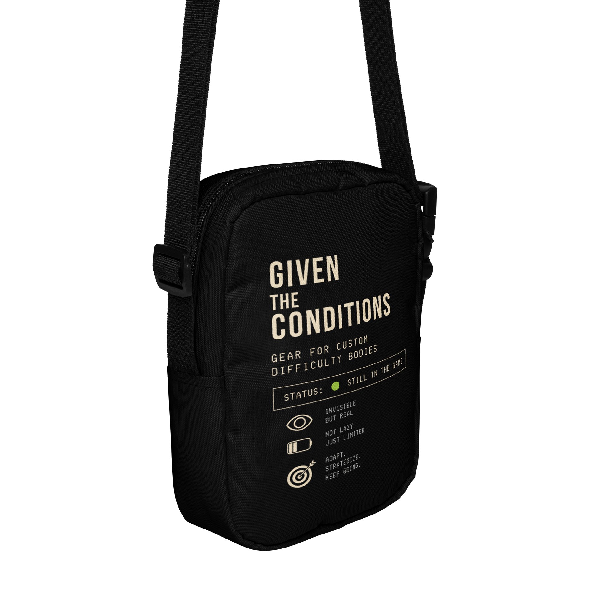 Just in Case Survival Kit Crossbody Bag | Chronic Illness Essentials Bag product image (4)