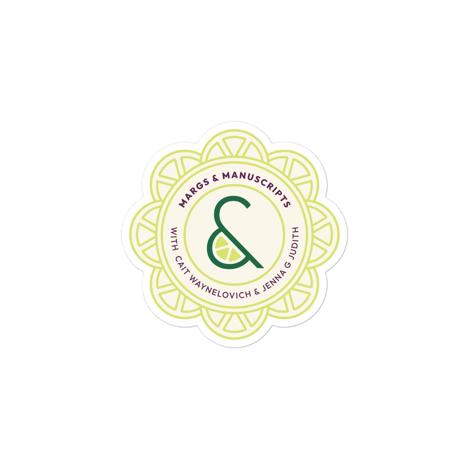 Die Cut Sticker | Lime Flower product image (1)