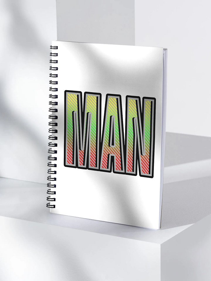 Man Manitoba Vibrant Spiral Notebook product image (1)