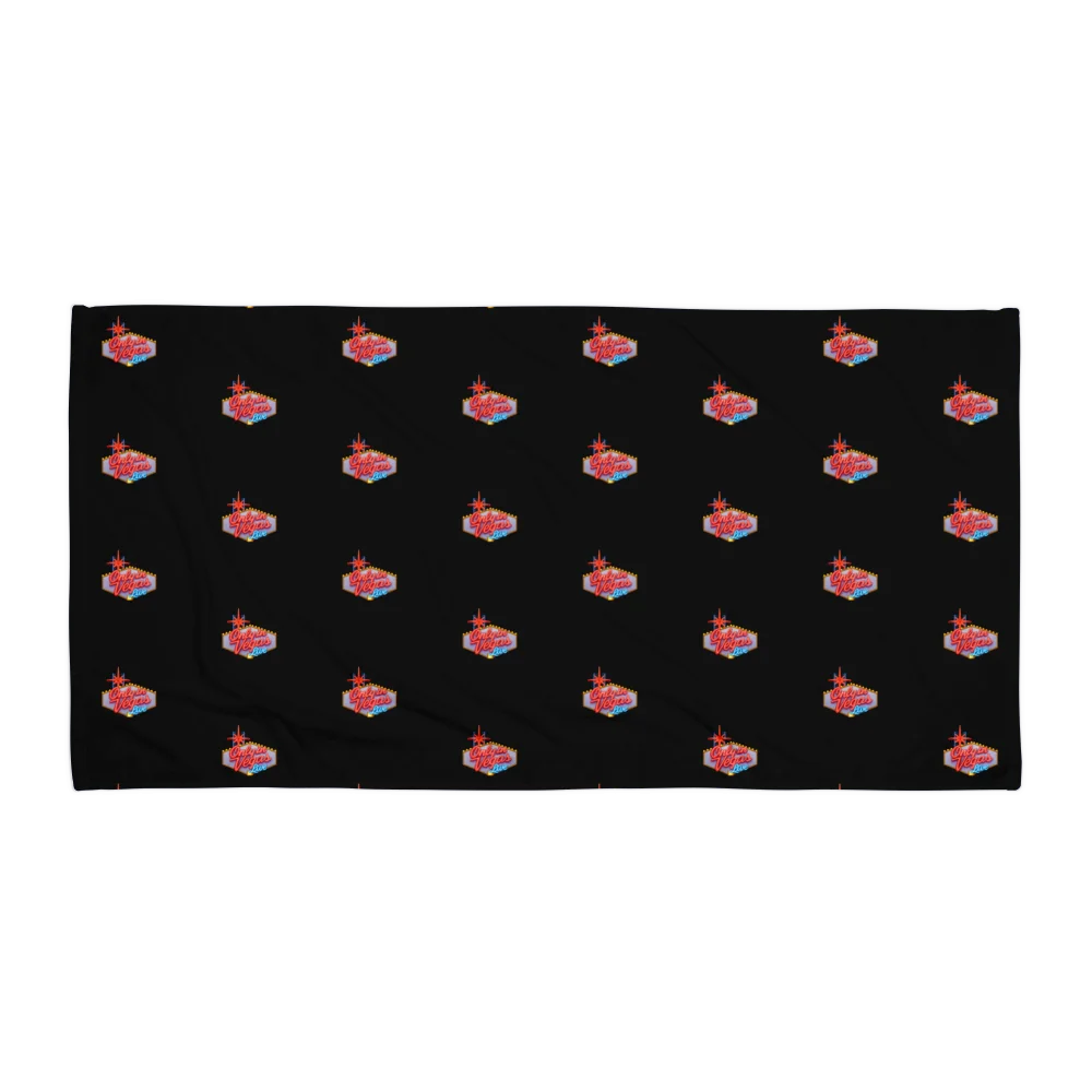 Fabulous Black Beach Towel product image (1)