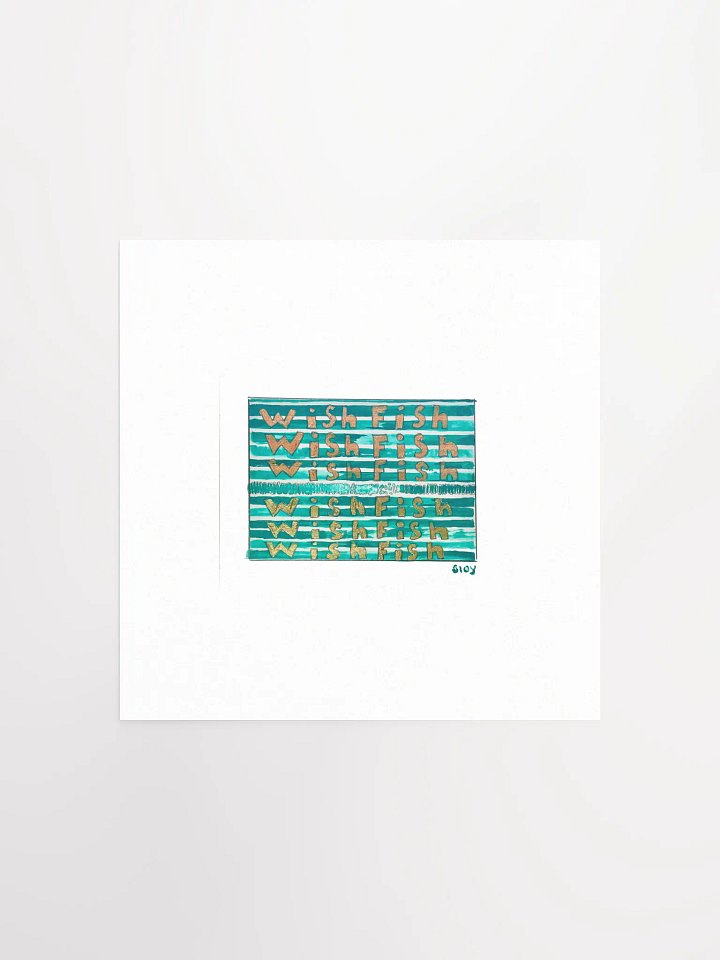 Wish Fish Print product image (2)