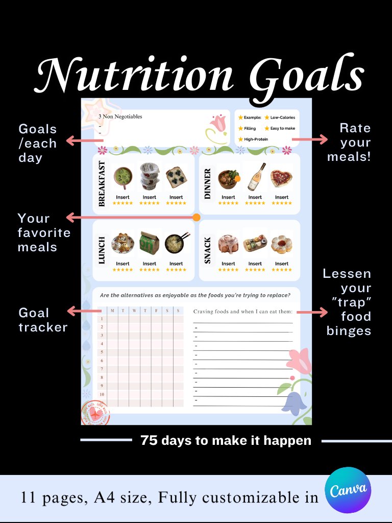 75 Hard Planner by Ouelle product image (5)