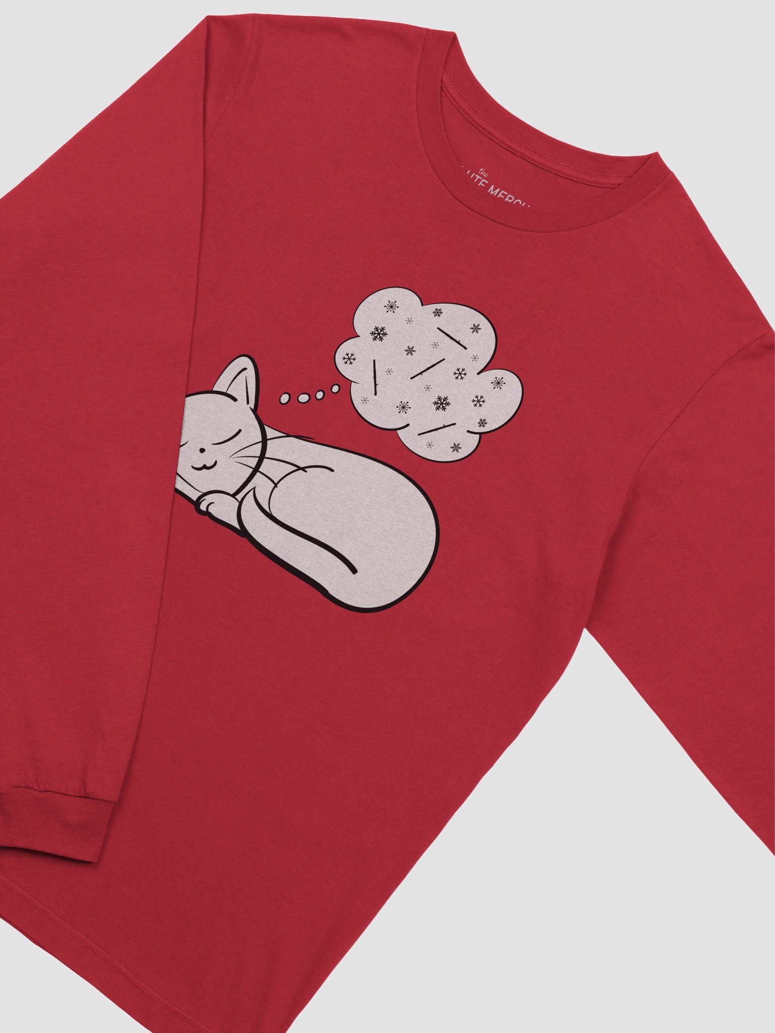 Piccolo Lounge tee - Dreaming of Flutes and Snowflakes Long Sleeve Tee product image (3)