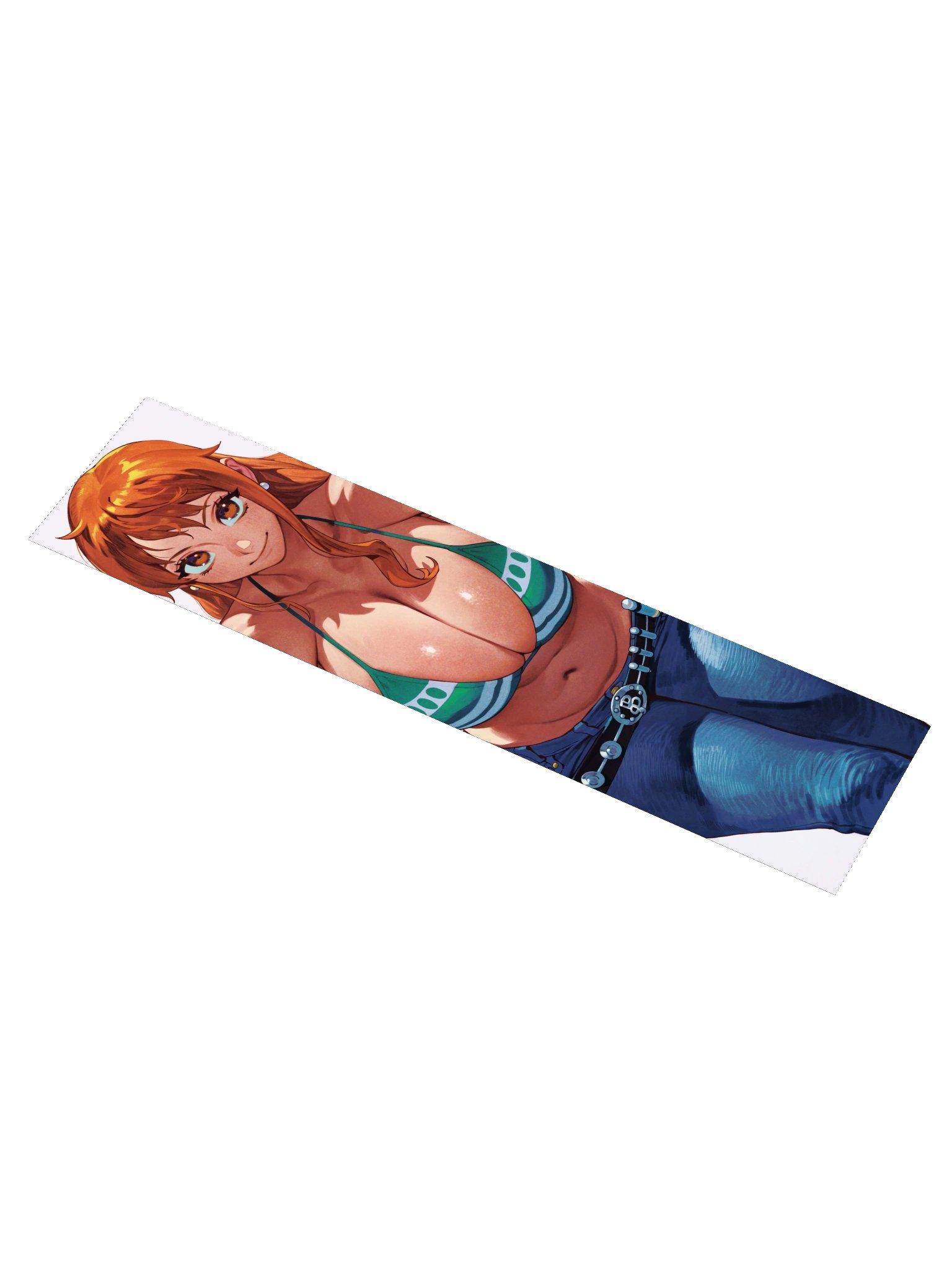 Orange Hair Girl Long Sticker product image (1)
