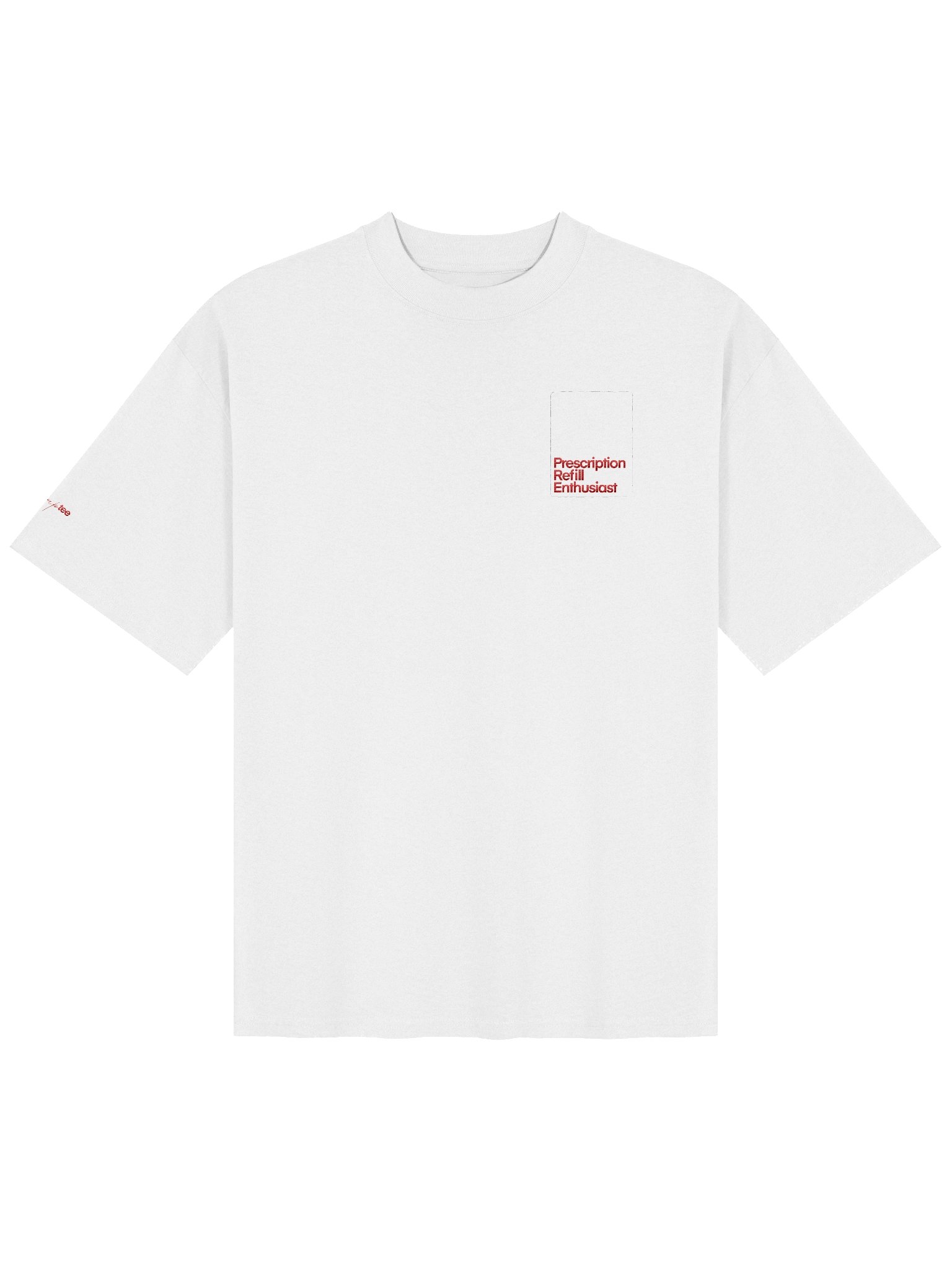 prescription enthusiast t-shirt embroidered product image (1)