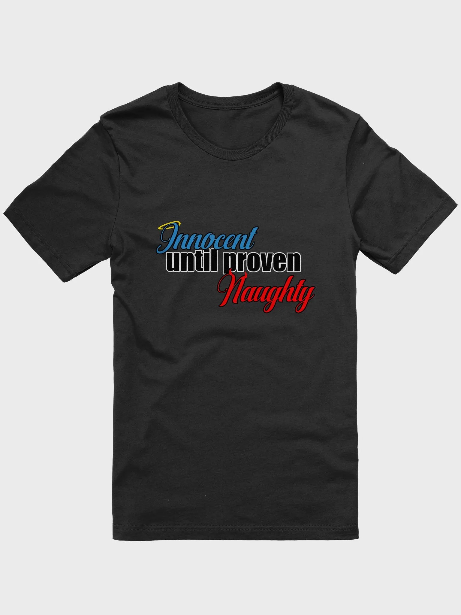 Innocent until proven naughty tee product image (1)