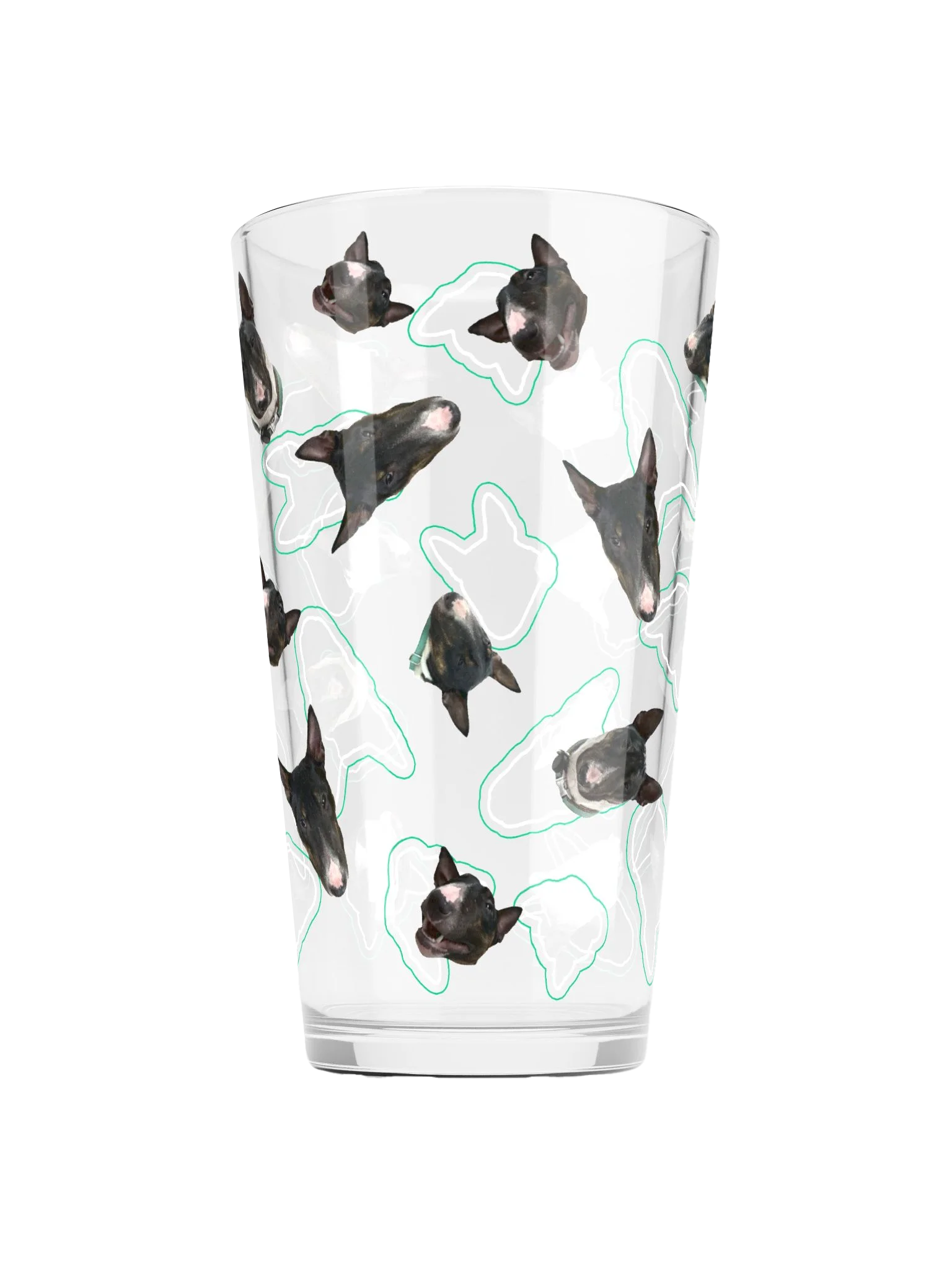 Jimmy Pint Glass product image (1)