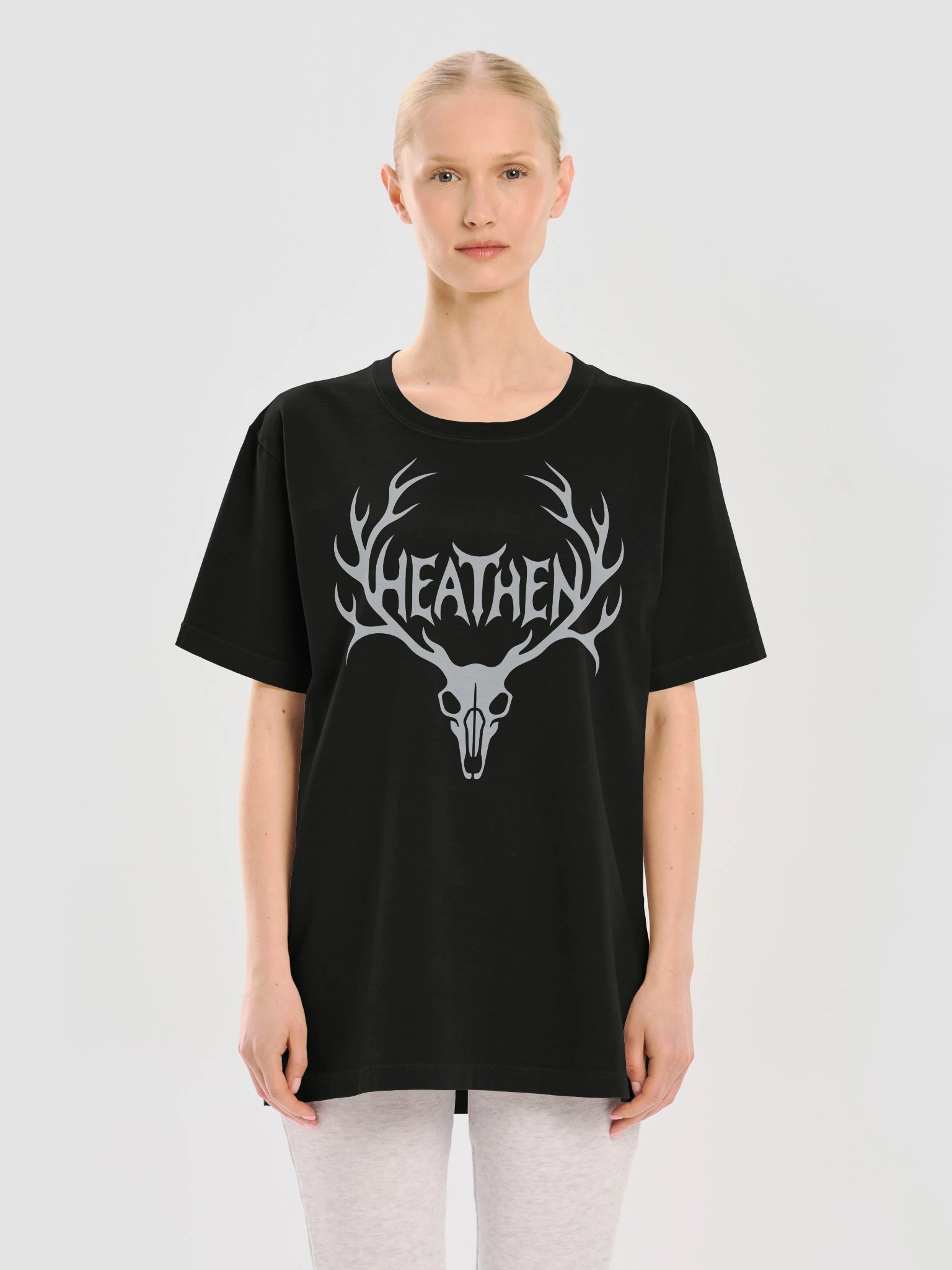 Eikþyrnir Oversized Heavyweight Garment-Dyed Tee product image (1)