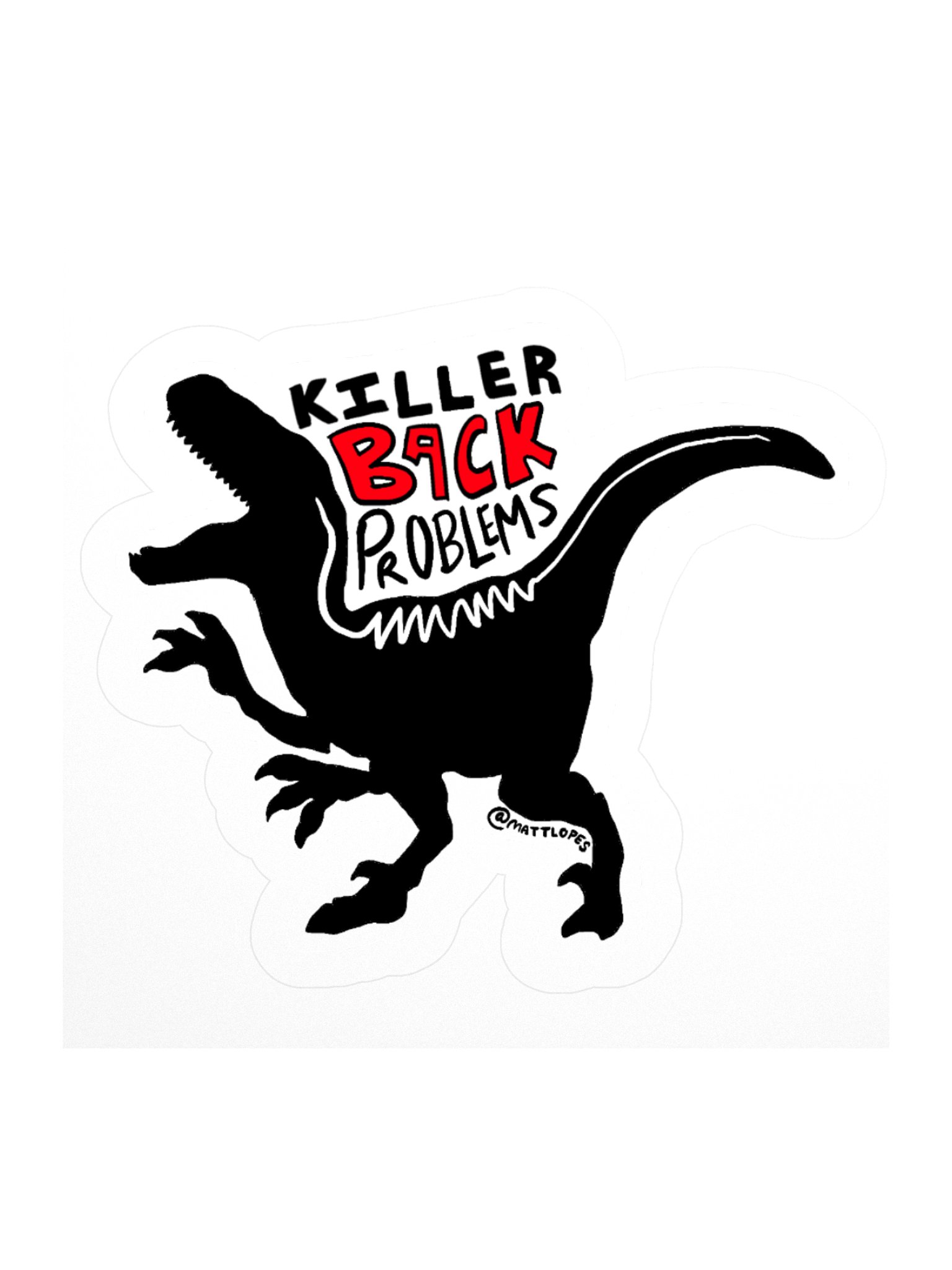 Chiro-Raptor Sticker product image (1)