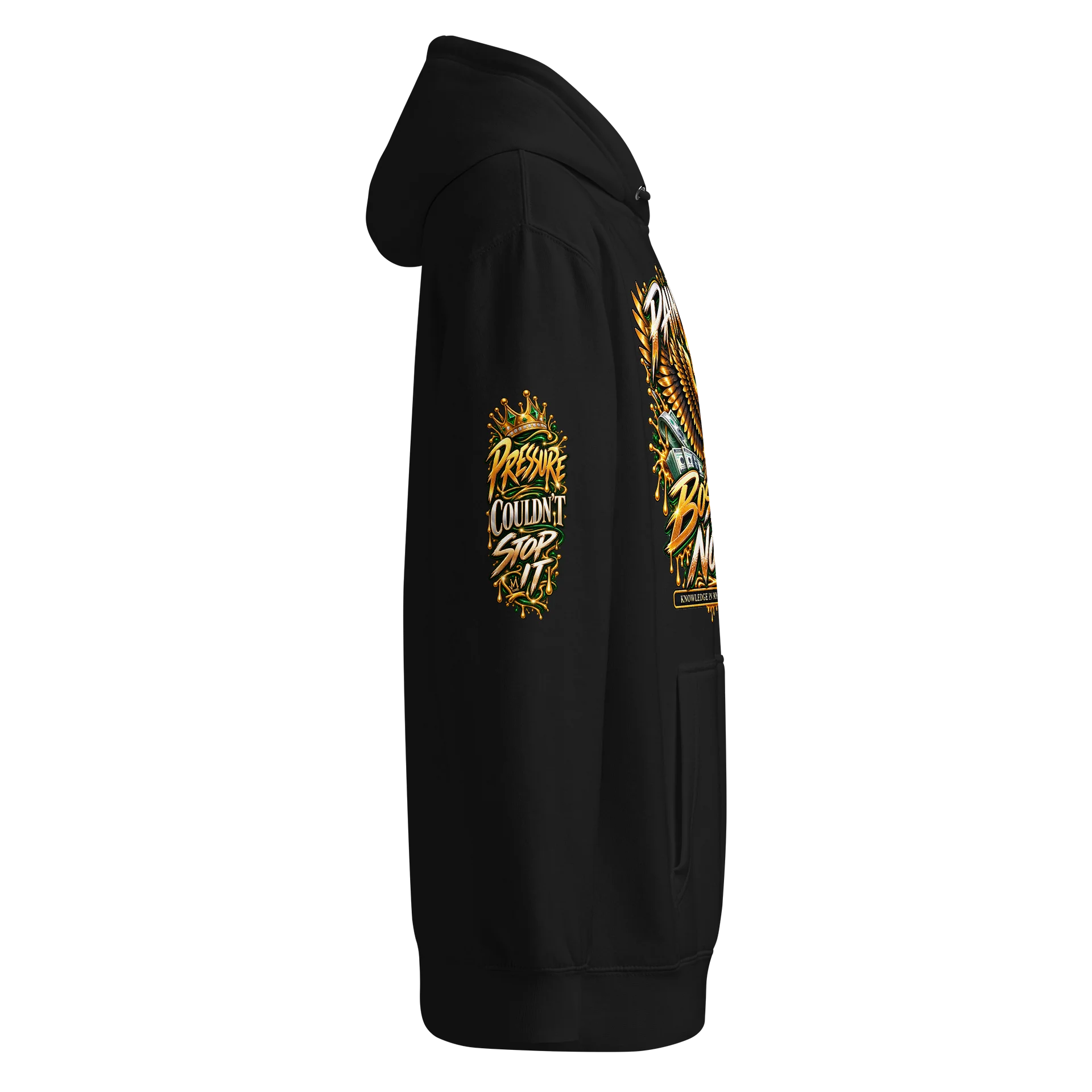 Boss Moves, No Gossip — Premium Hoodie product image (4)