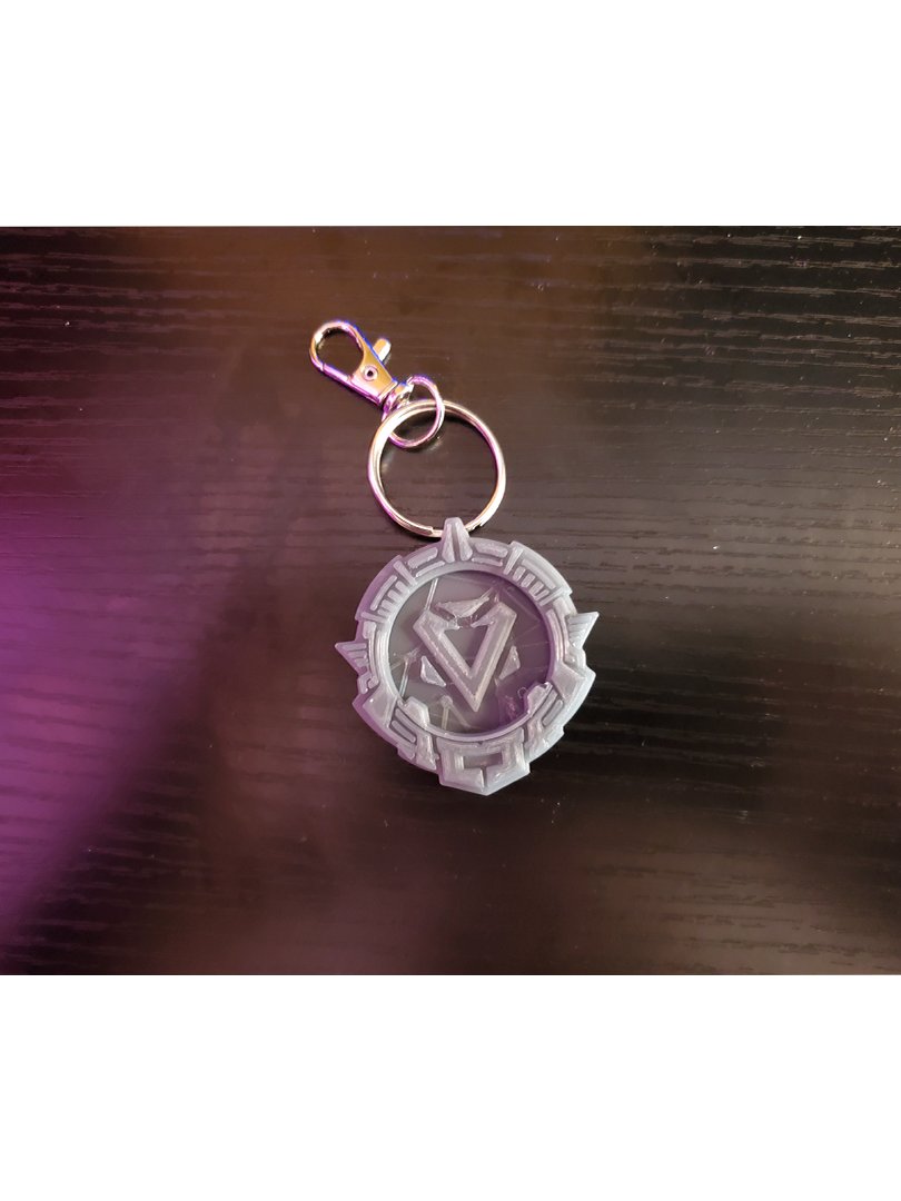 Apex Legends Diamond Charm Keychain product image (1)