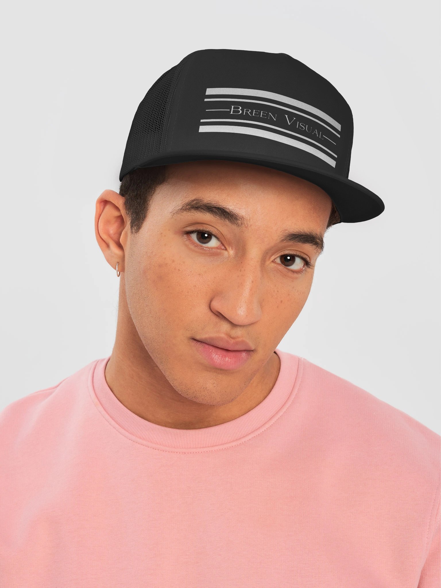 Breen Visual Trucker hat [deep fit] product image (9)