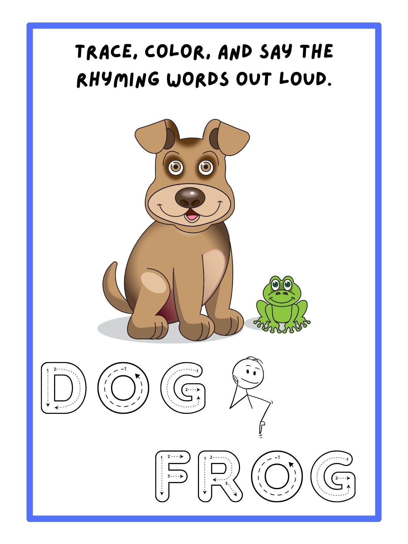 Rhyme Time Printable Worksheets product image (3)