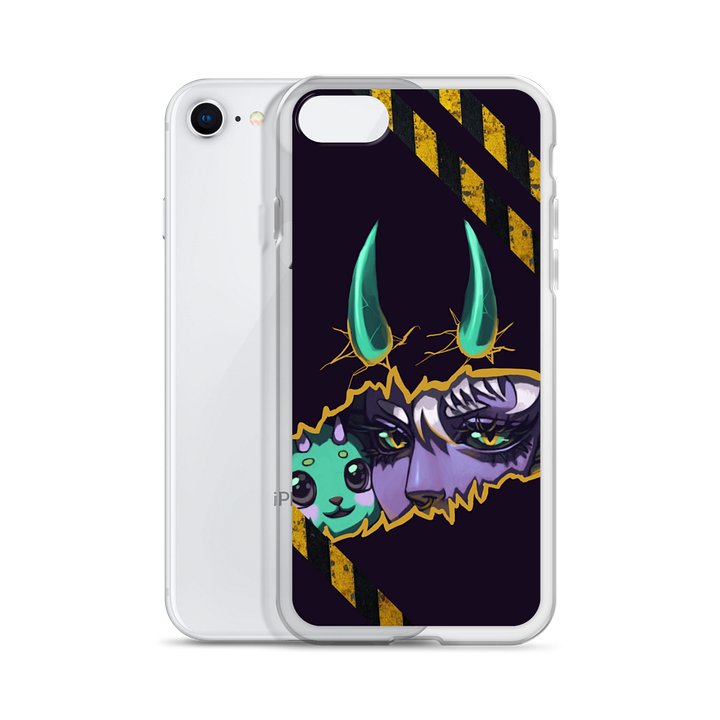 "Containment Breach" Clear iPhone Case product image (2)