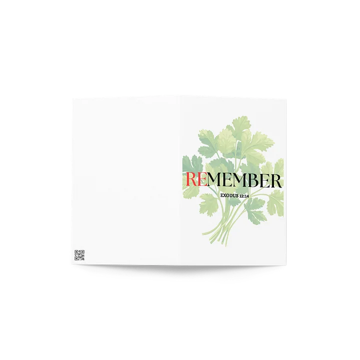 Passover Remembrance Greeting Card product image (4)