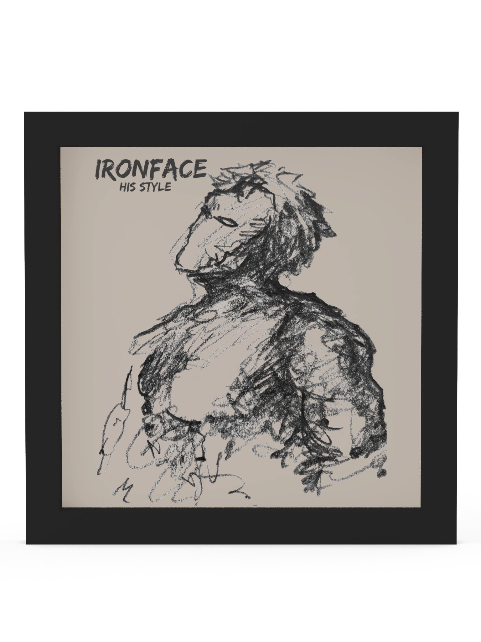 Ironface: His Style - Framed Wall Print product image (1)