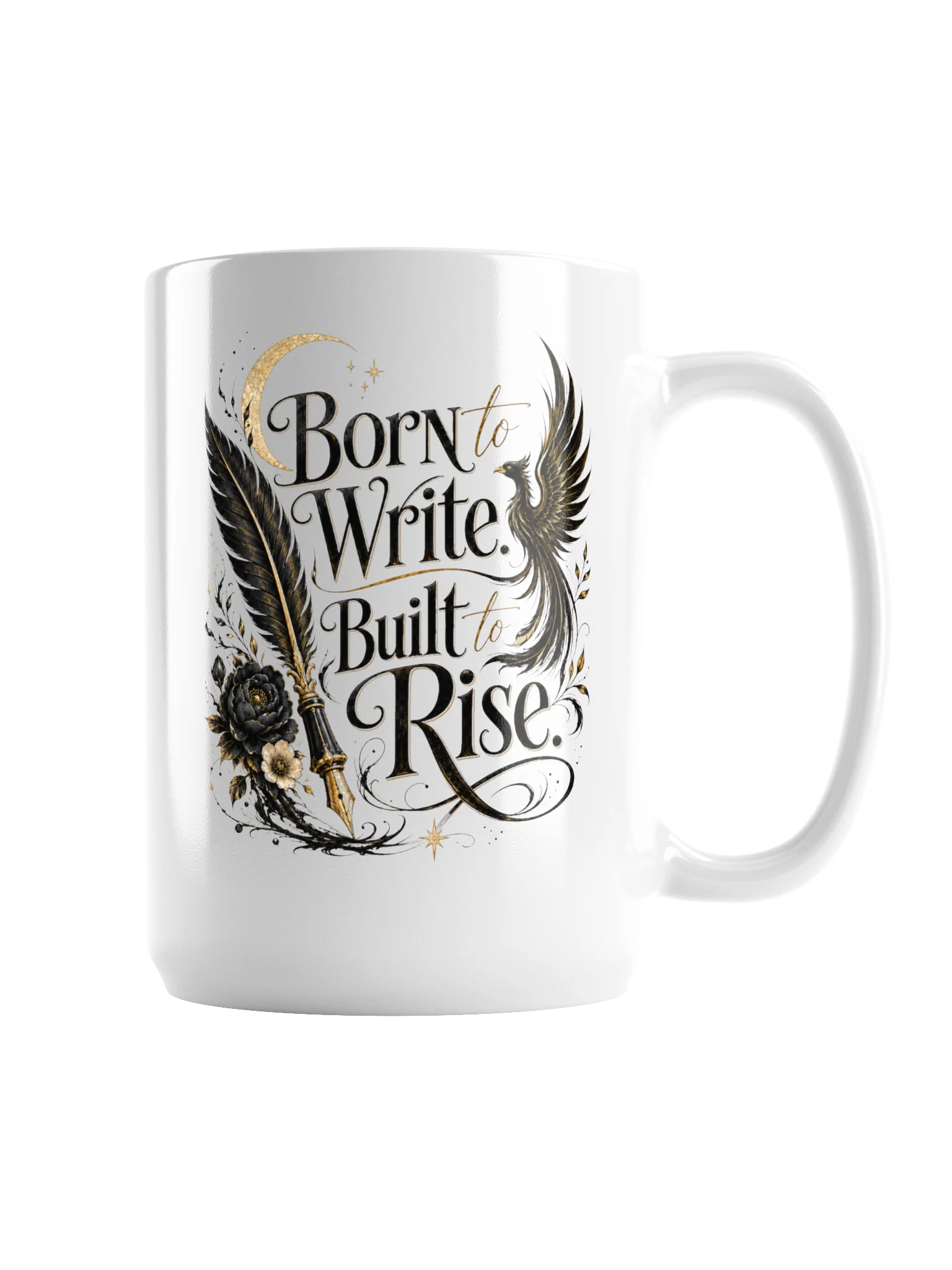 Born to Write Built To Rise Mug product image (3)