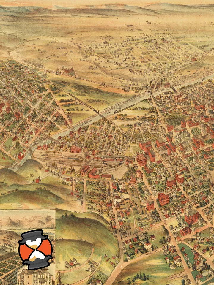 Los Angeles 1891 (Canvas Print) product image (2)