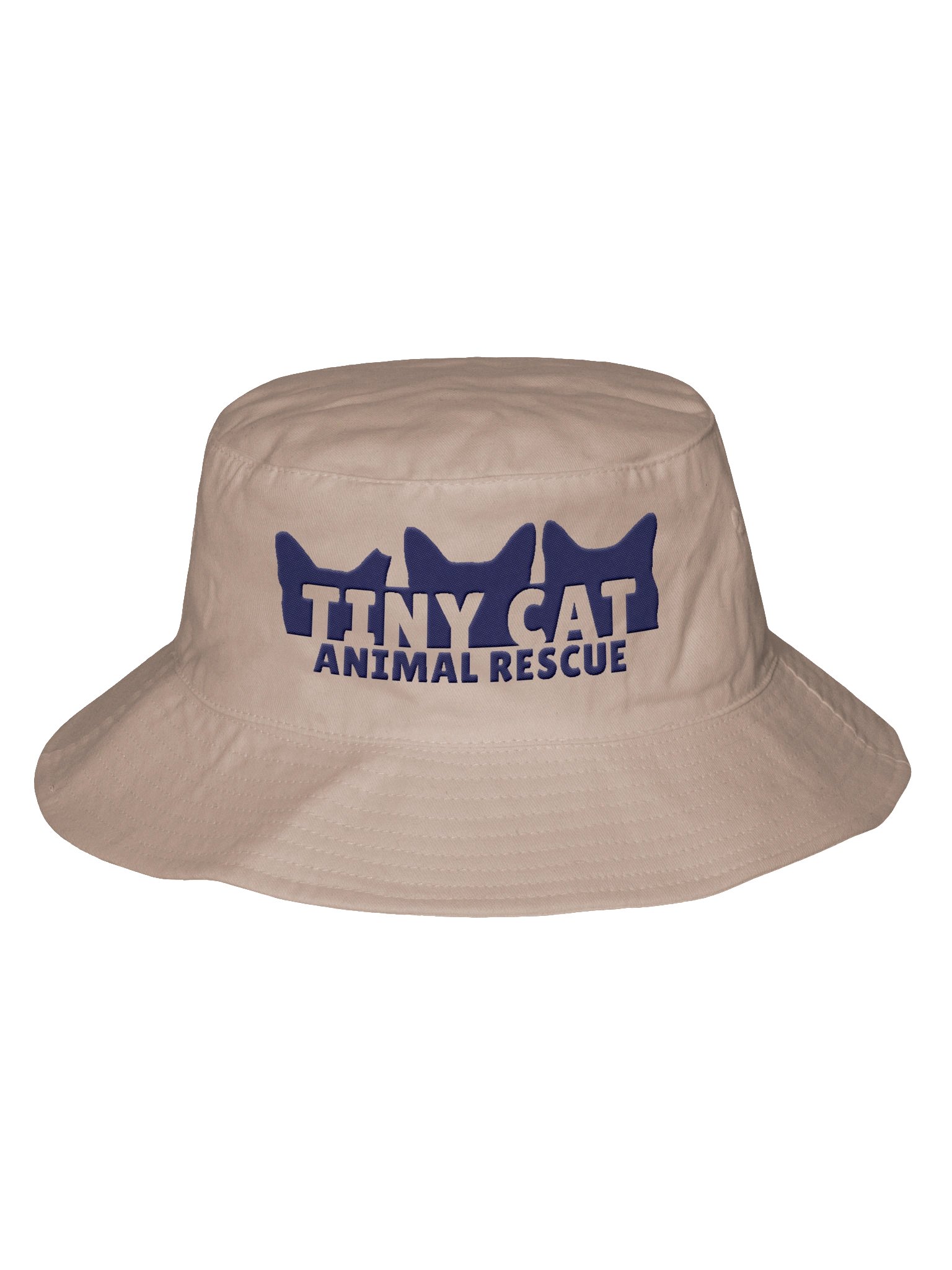 Tiny Cat Embroidered Bucket Hat product image (2)