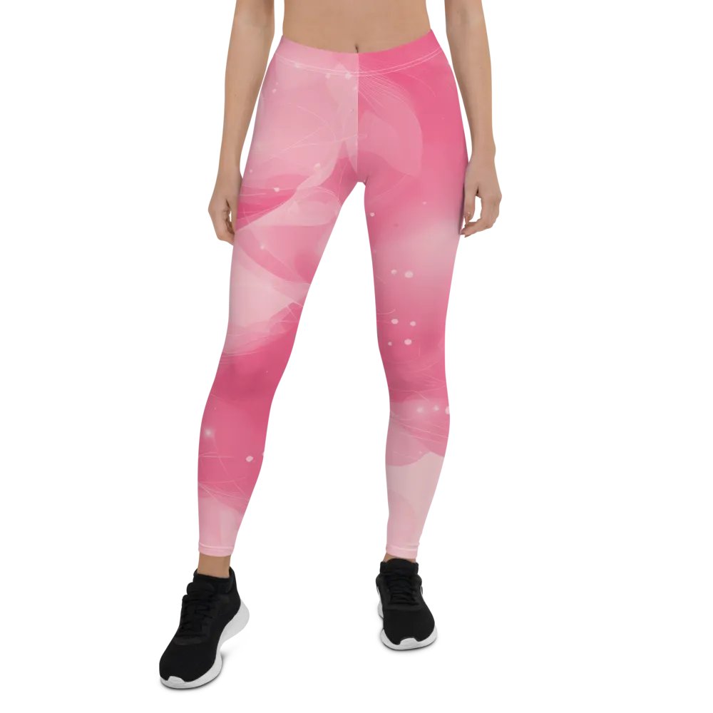 Galaxy Rose Yoga Leggings product image (1)