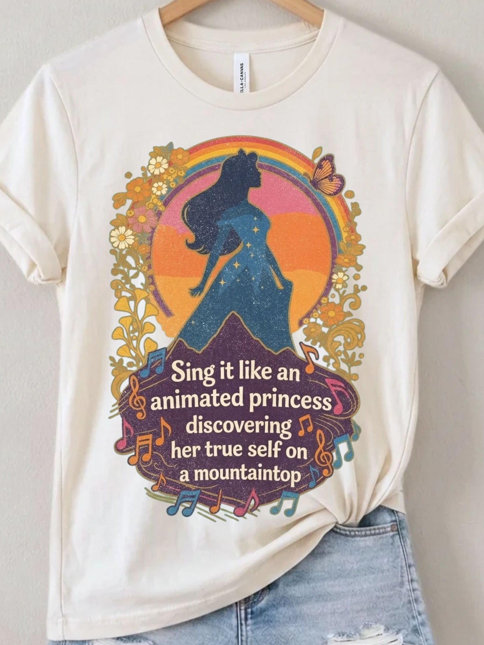 Animated Princess Parody Shirt, Funny Fairytale & Musical Theater Tee product image (1)