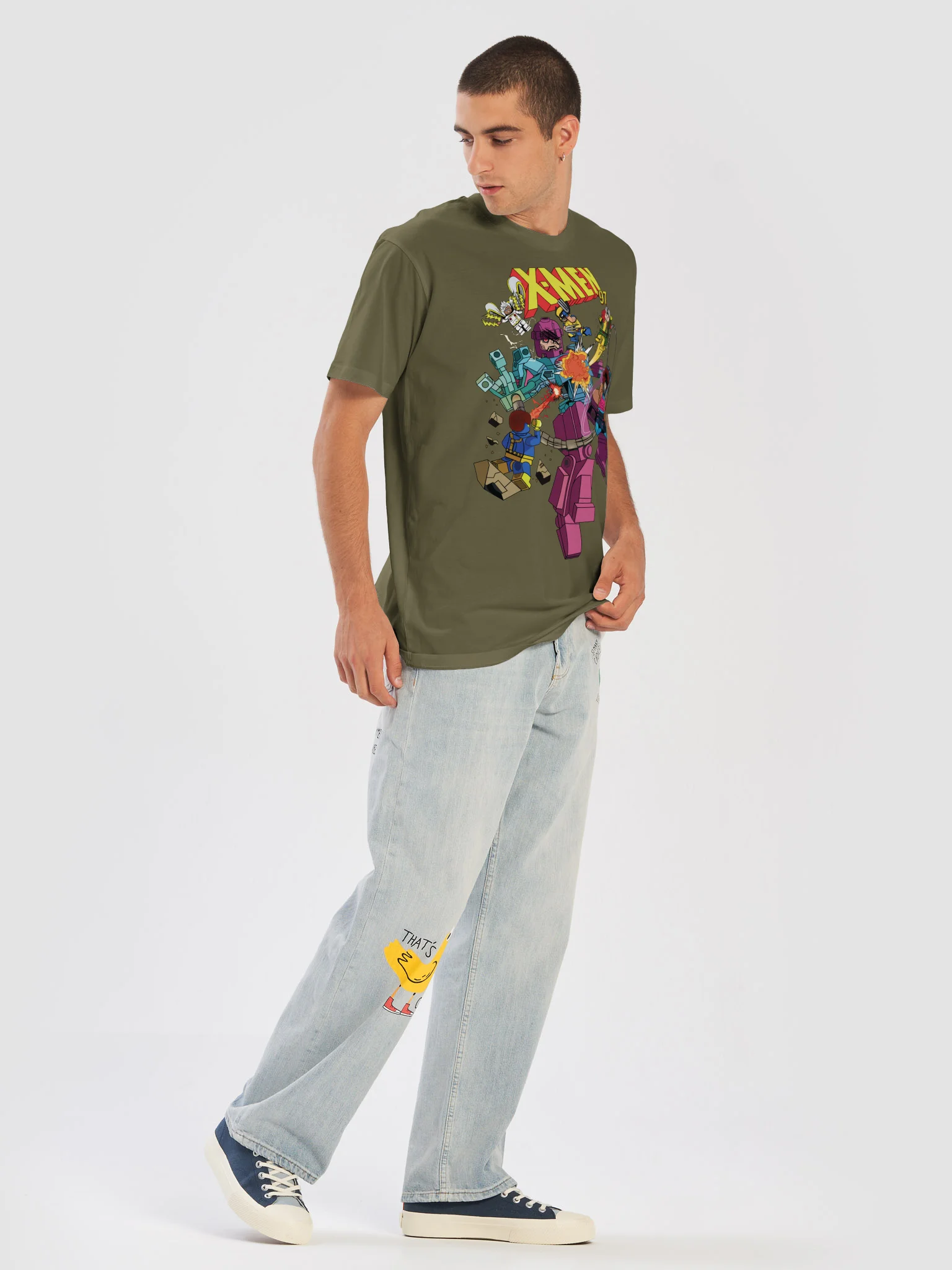 Lego-Style Mutant Mayhem Premium T-Shirt" product image (5)