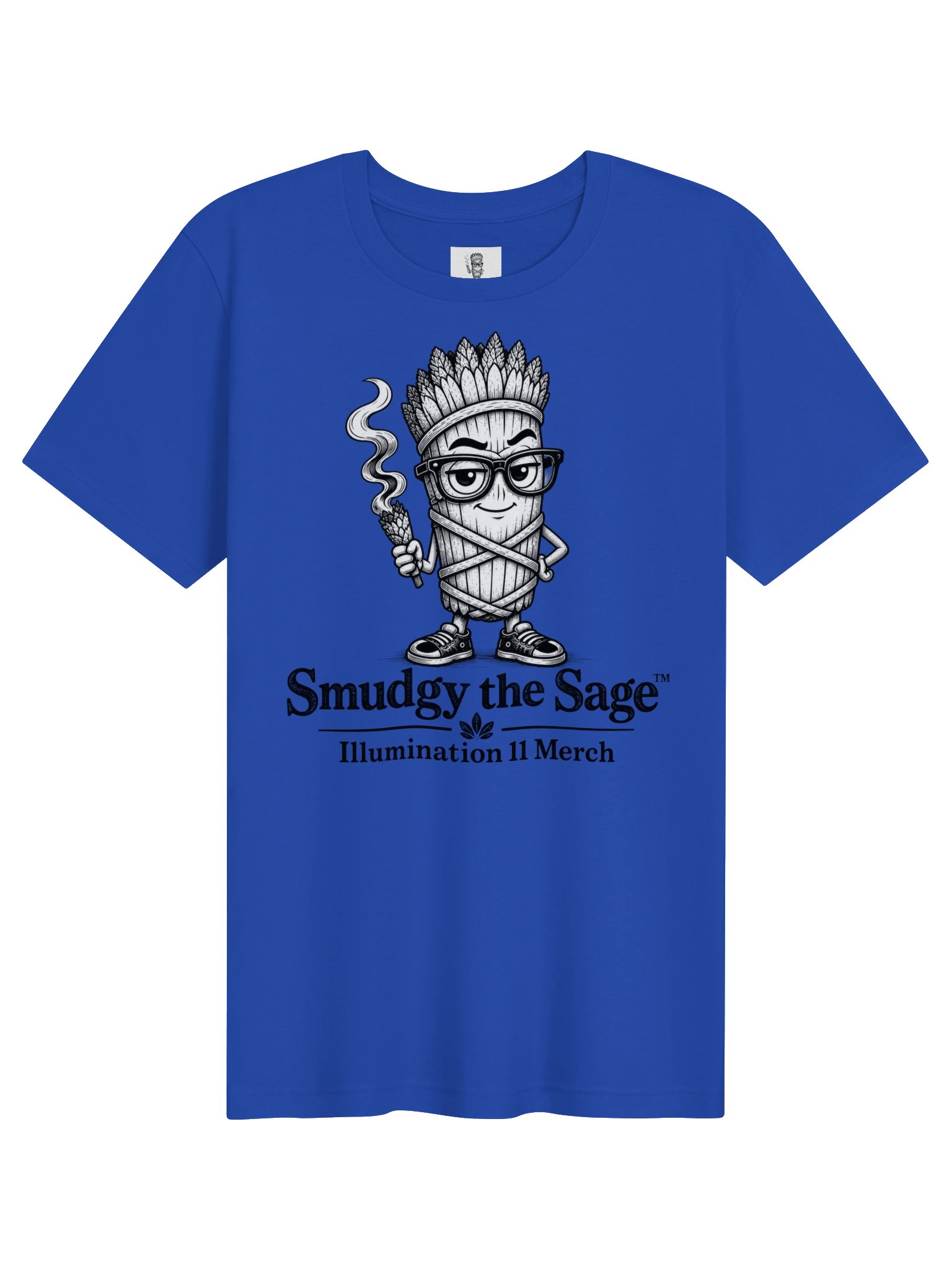 Smudgy the Sage™ – Funny Smudge Bundle Character T-Shirt product image (1)