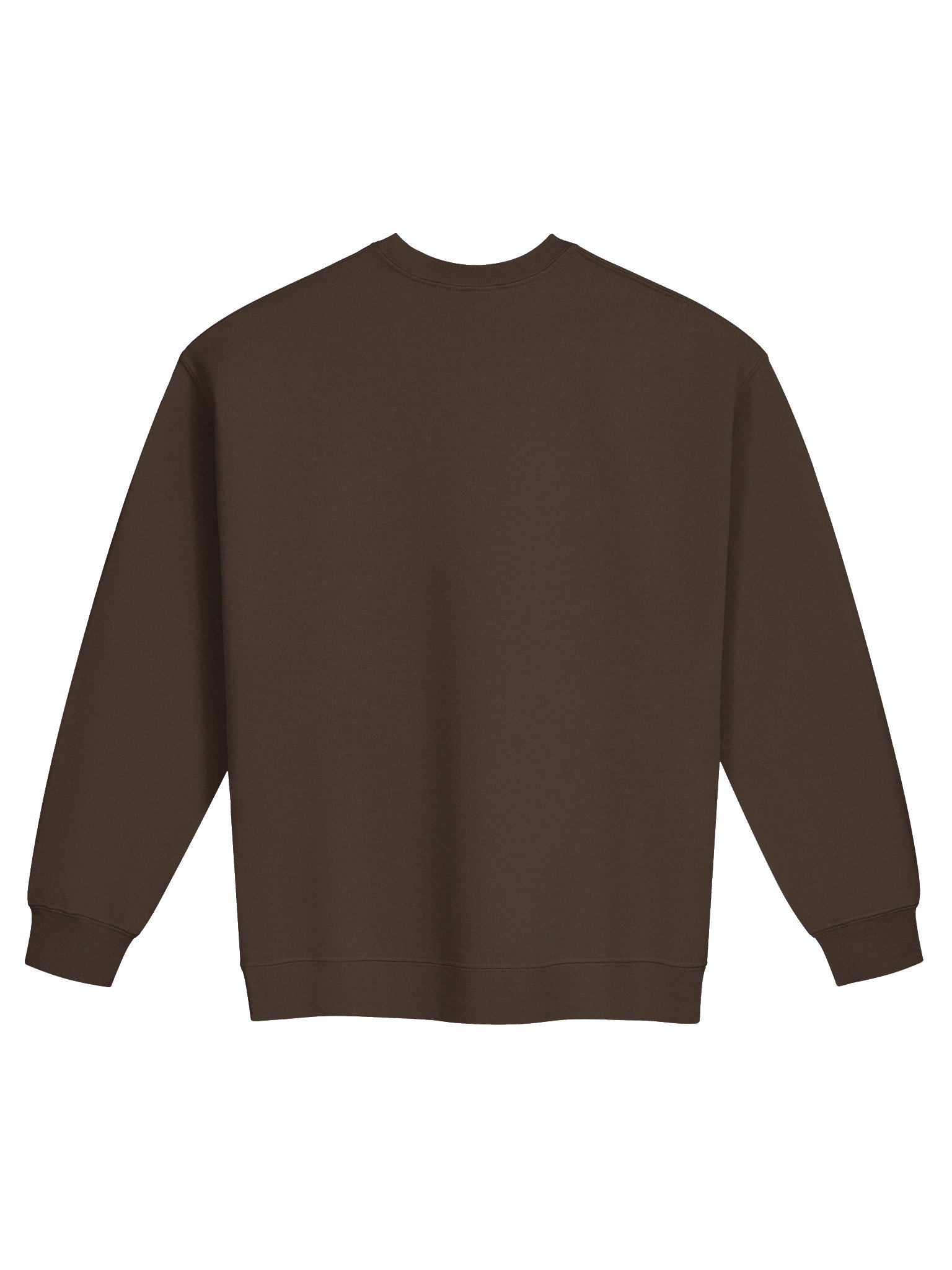 [embroidered] bee logo crew - brown product image (2)