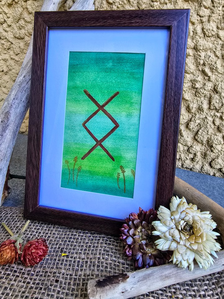 Customized Hand-painted Rune product image (1)