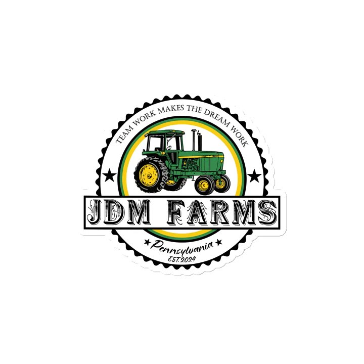 Ride with JDM: Tractor Die-Cut Magnets product image (2)